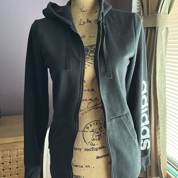Adidas Black Hoodie | Small - Picture 4 of 12